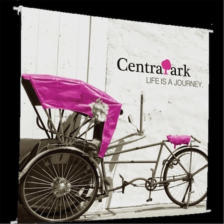 Orbus 3 x 2 ft. 6.5 oz Outdoor Canvas Single Sided Hanging Banner - Hemmed Edges 3WX2H-G-ODC-HEM